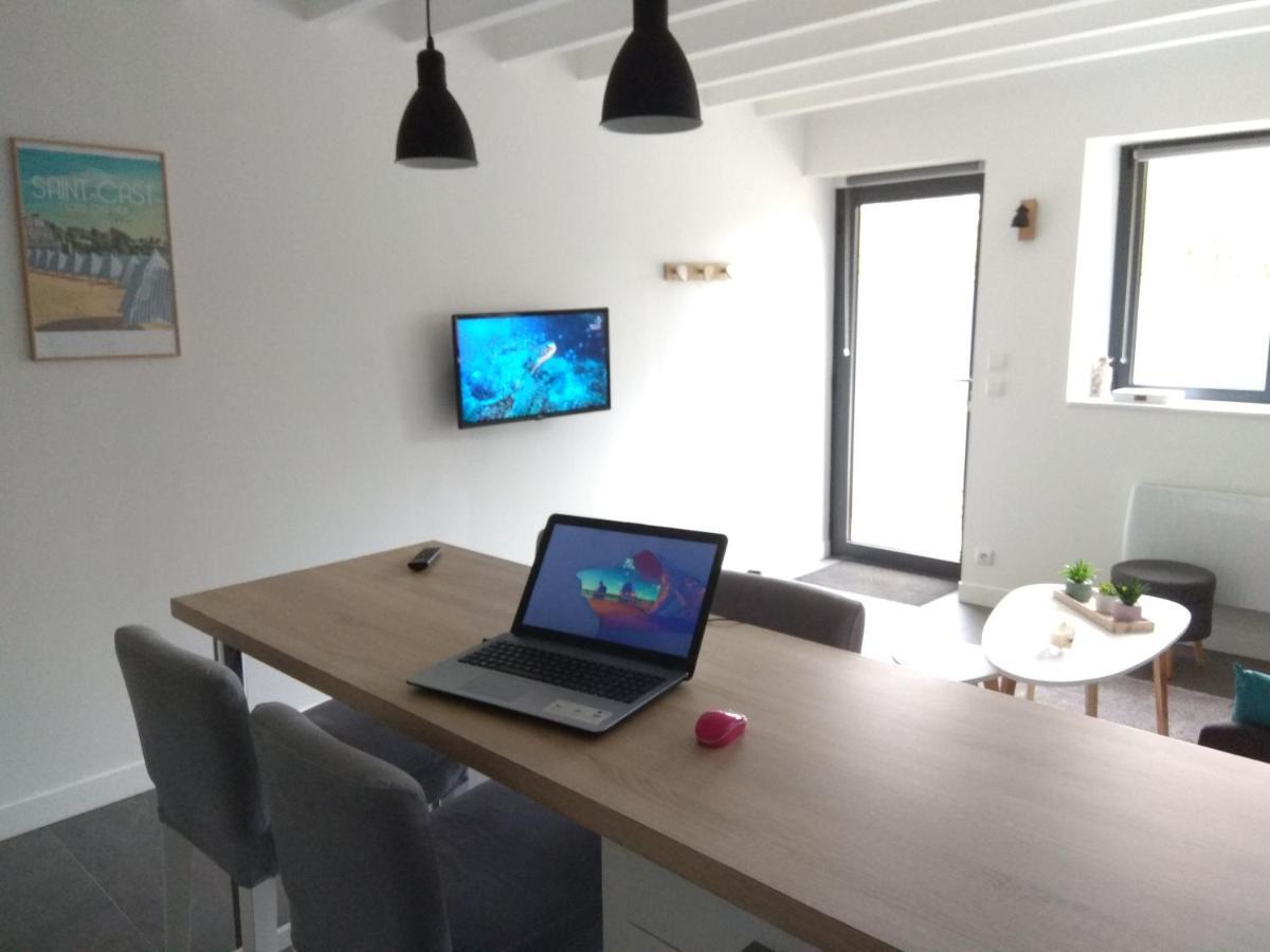 Maison Cosy Entre Cap Frehel Et Saint Malo 1Km Plage 5Min Gr34 Wifi Jardin Velos "Casa Ohana" Exterior foto